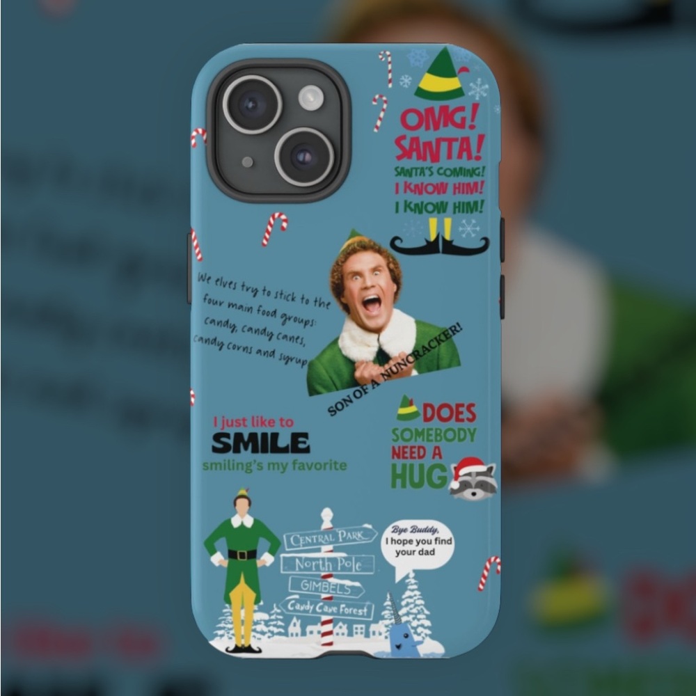 Buddy the Elf iPhone case